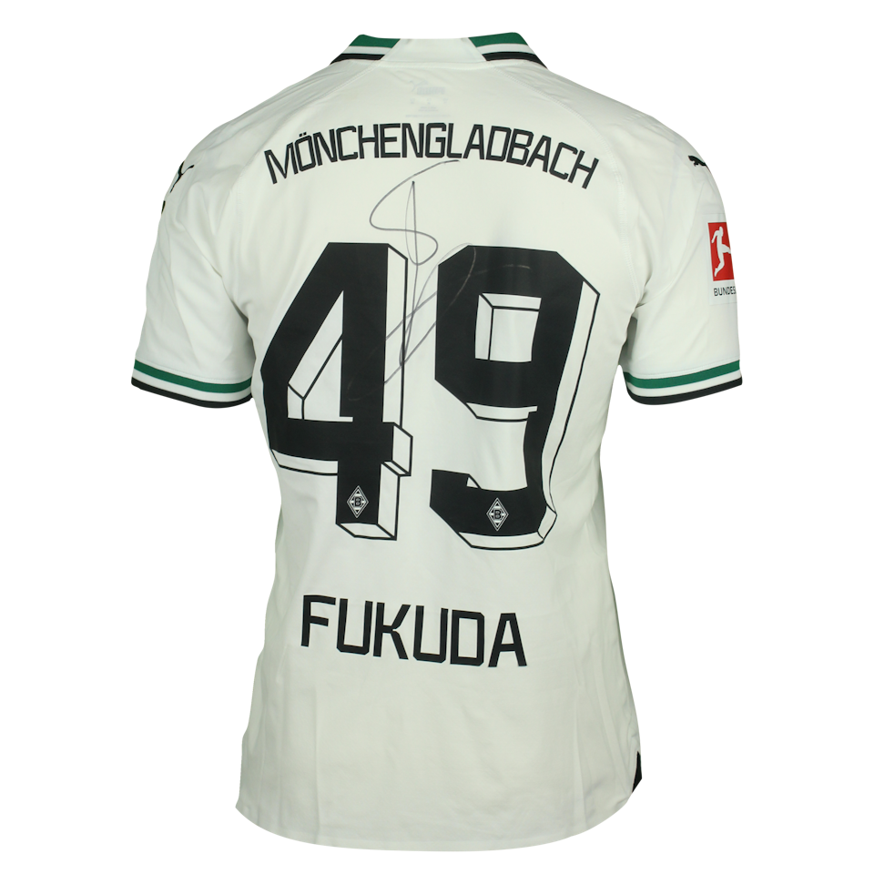 Shio Fukuda 福田師王 Borussia Mönchengladbach shirt