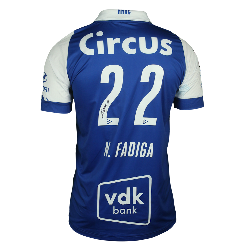 Maillot de Noah Fadiga (KAA Gent)