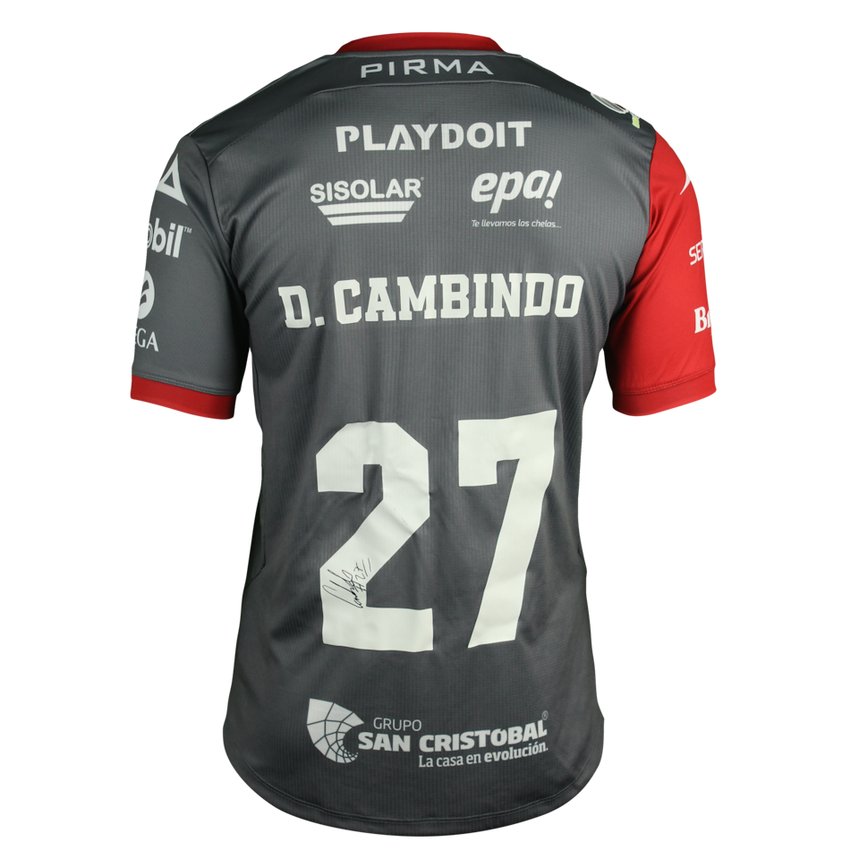 Diber Cambindo Abonia Necaxa shirt
