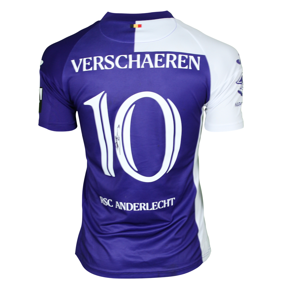 Yari Verschaeren RSC Anderlecht shirt
