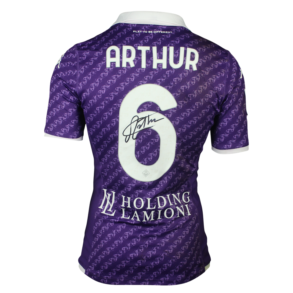 Arthur Melo Fiorentina camisa.
