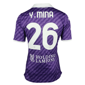 Yerry Mina Fiorentina camisa.