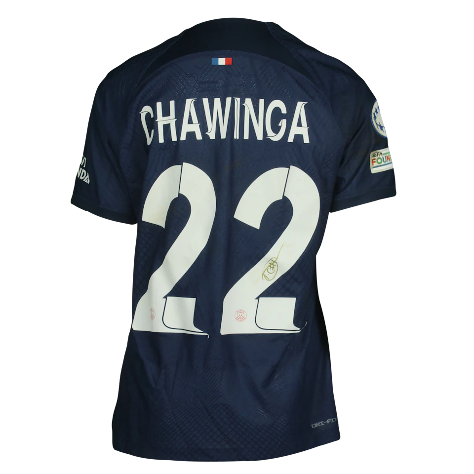 Paris Saint-Germain Féminines 팀의 Tabitha Chawinga 셔츠