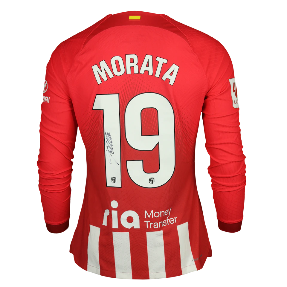 Álvaro Morata Atlético de Madrid camisa.