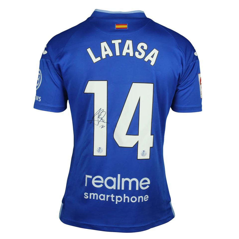 Juan Miguel Latasa Fernandez Layos Getafe CF jersey
