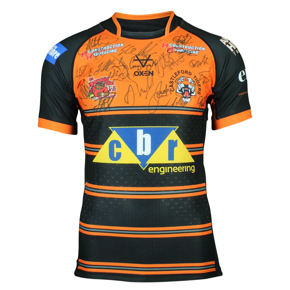 Castleford Tigers Squad Signed Shirt