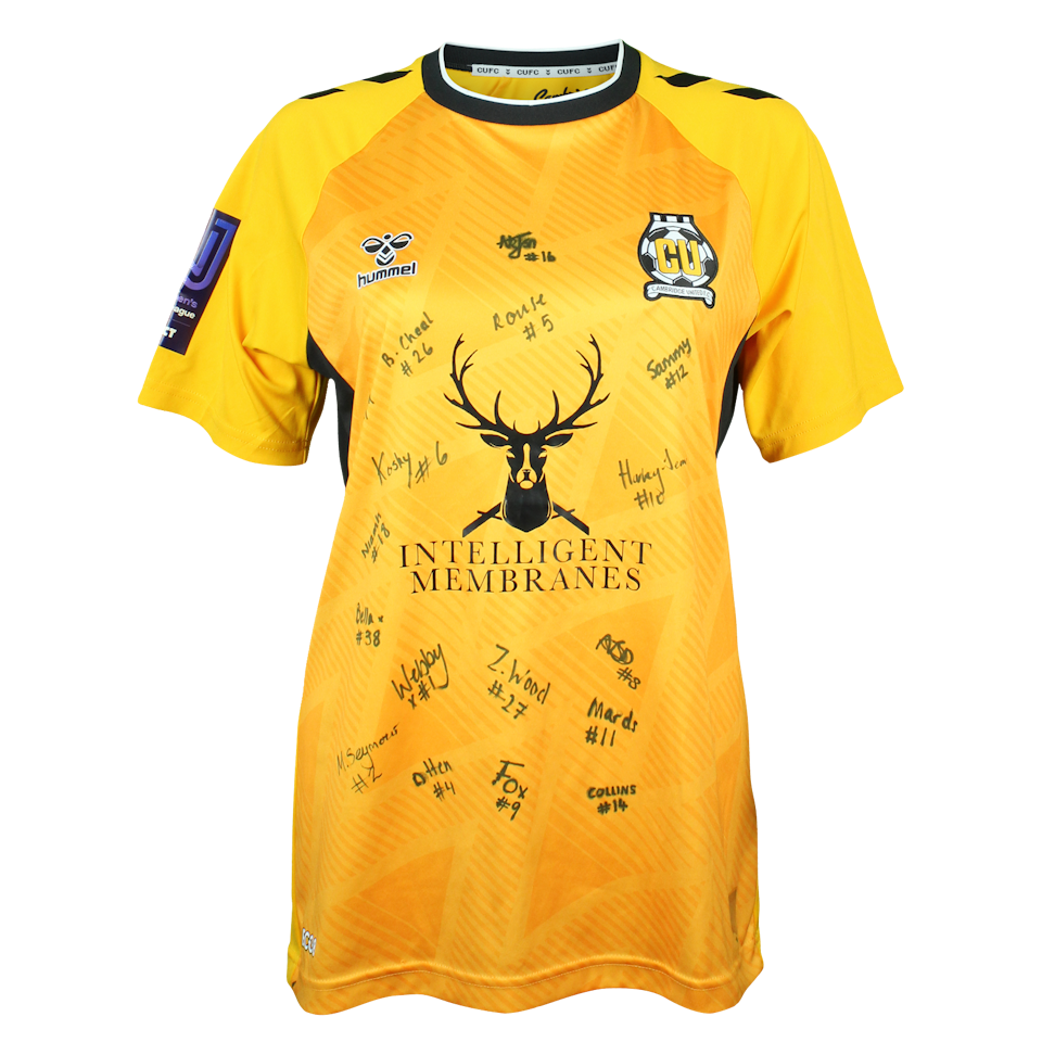 Cambridge United Women Squad Signed Shirt