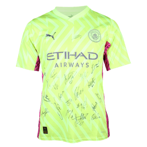 Manchester City Women Squad Signed Shirt