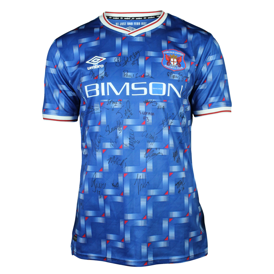 Carlisle United Squad Signed Shirt