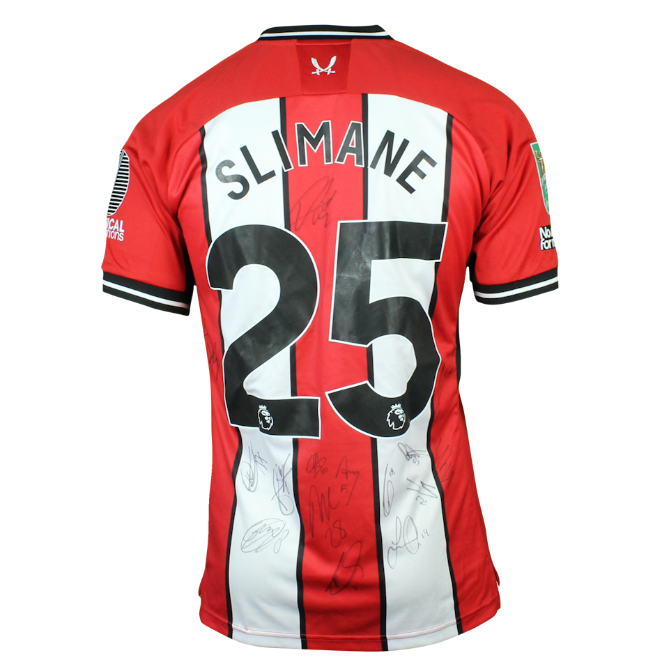 Anis Ben Slimane Squad Signed Shirt