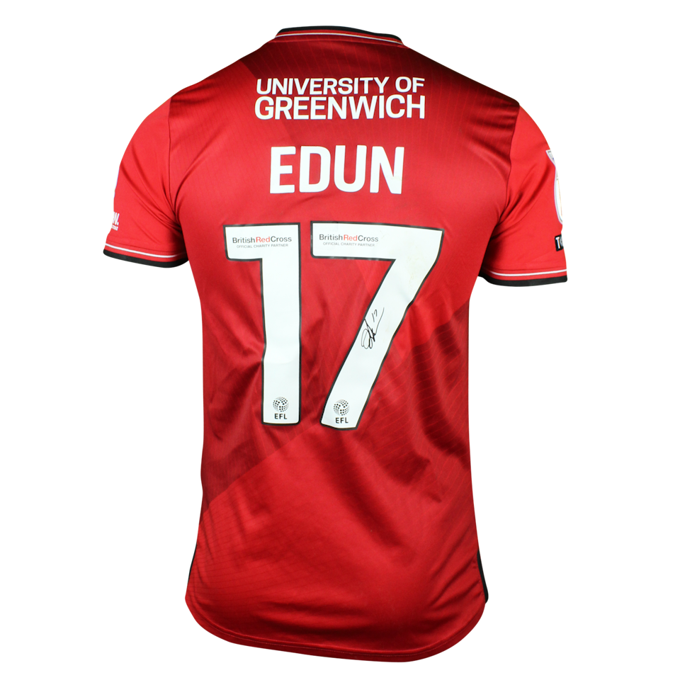 Tayo Edun Charlton Athletic jersey