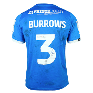 Harrison Burrows Peterborough United shirt