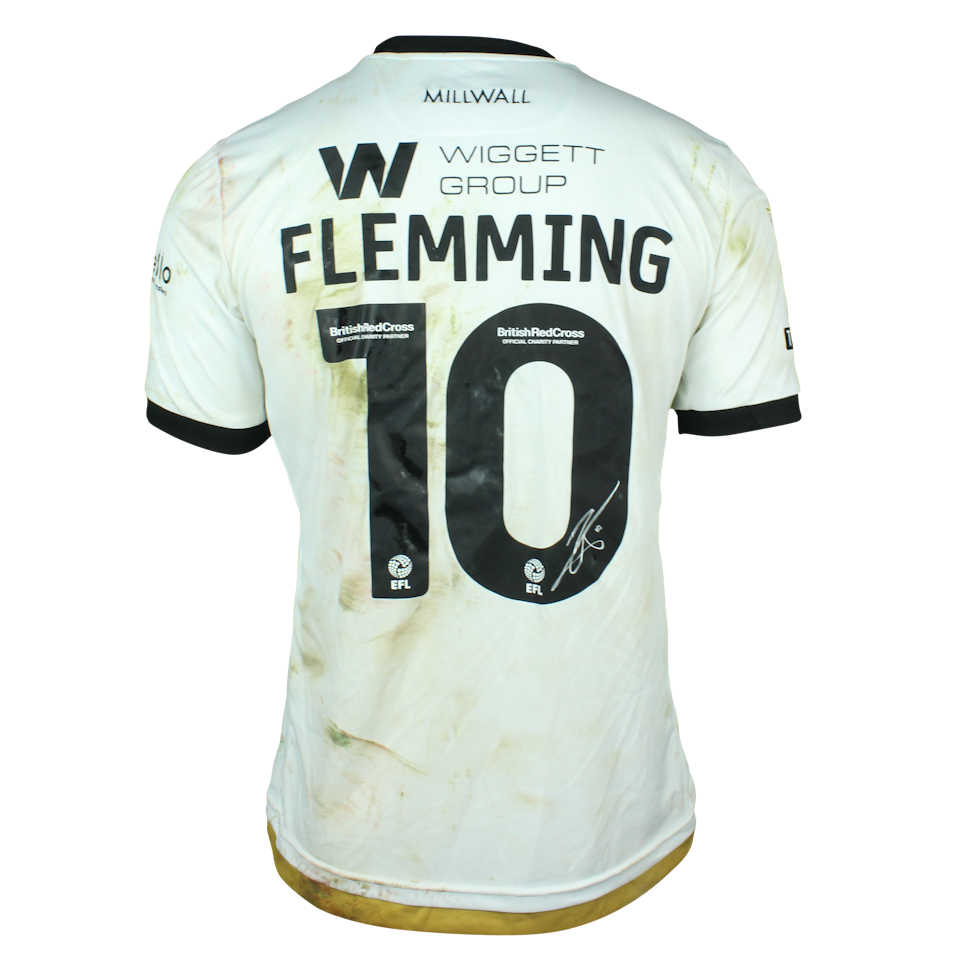 Zian Flemming Millwall shirt