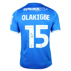 Michael Olakigbe Peterborough United shirt