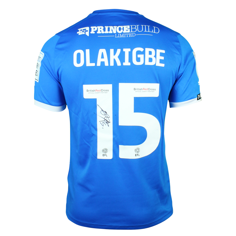 Michael Olakigbe Peterborough United shirt