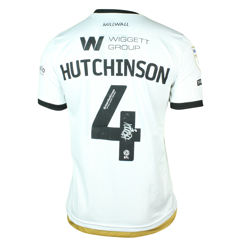 Shaun Hutchinson Millwall shirt