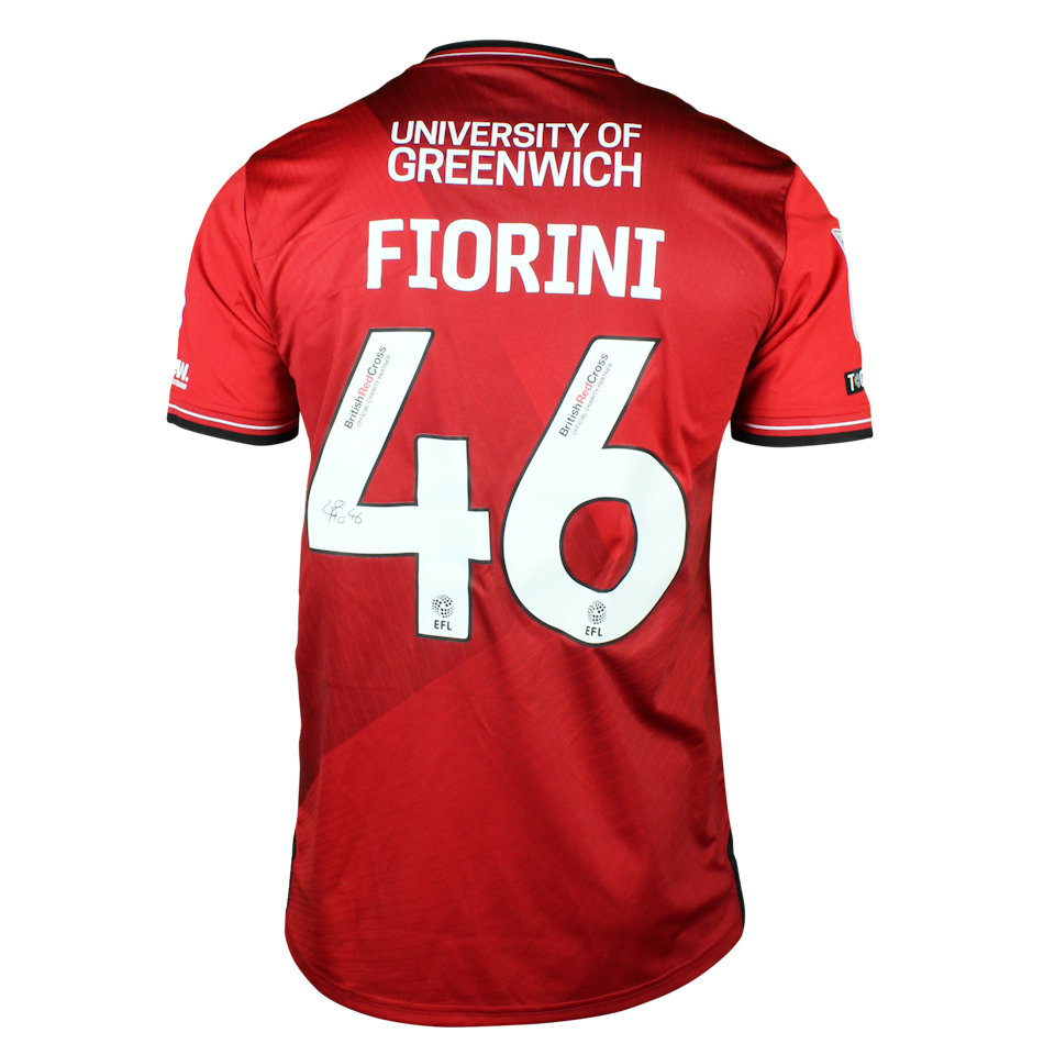 Lewis Fiorini Charlton Athletic shirt