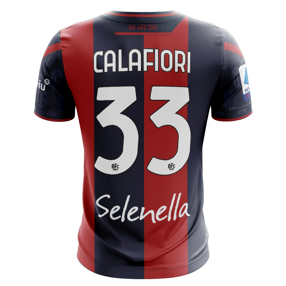Camiseta Riccardo Calafiori Bologna Fc 1909