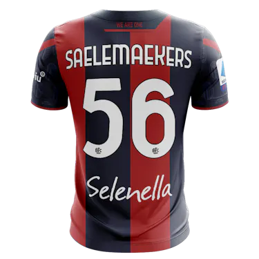 Bologna Fc 1909-Trikot von Alexis Saelemaekers