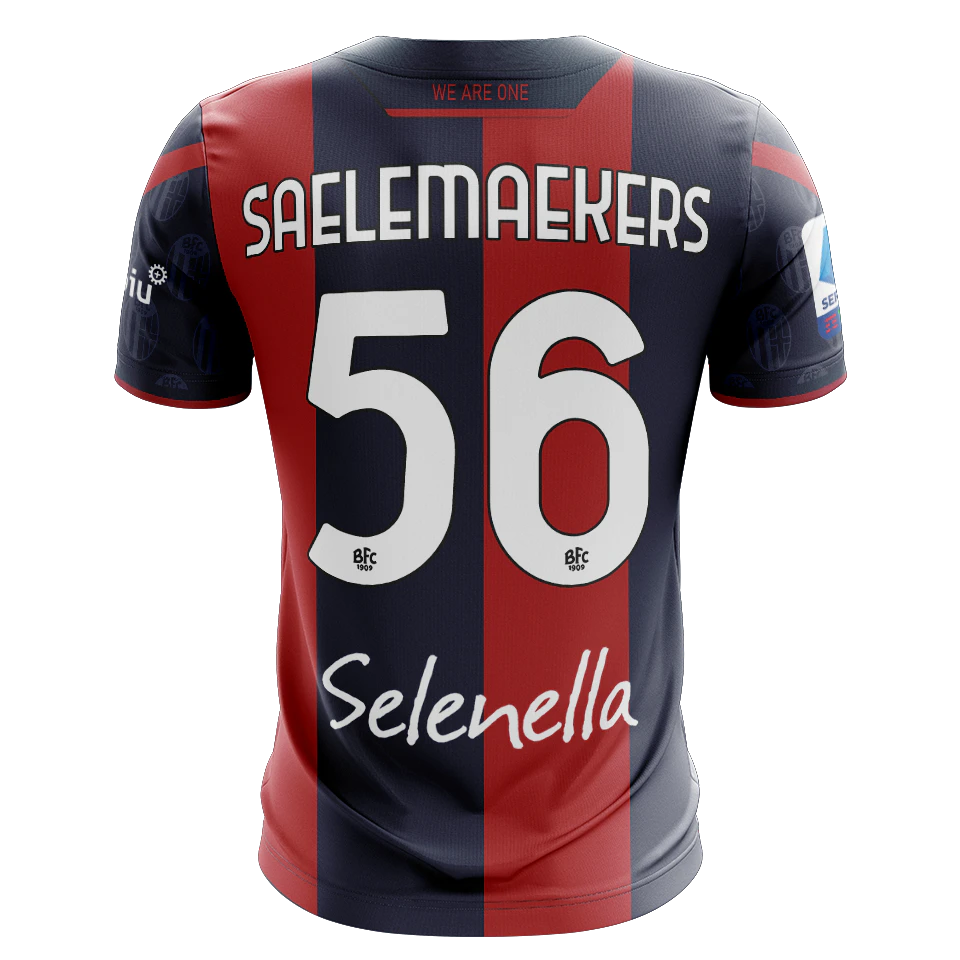 Bologna Fc 1909-Trikot von Alexis Saelemaekers