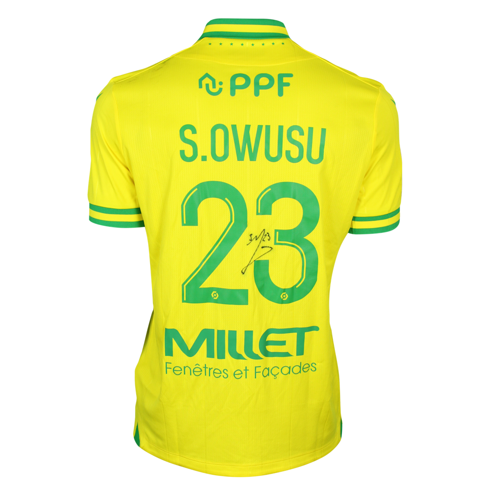 Stredair Appuah FC Nantes shirt