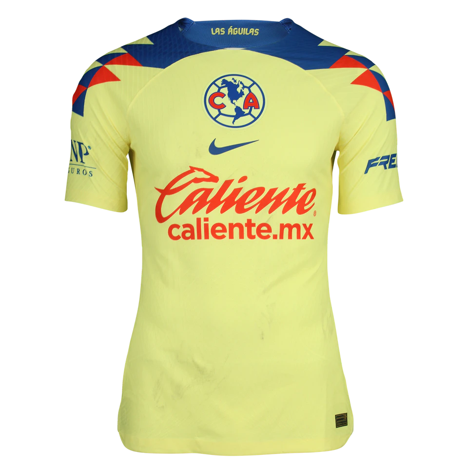 来自Club América的Israel Reyes Romero球衣