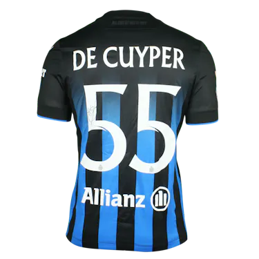 Club Brugge 팀의 Maxim De Cuyper 셔츠