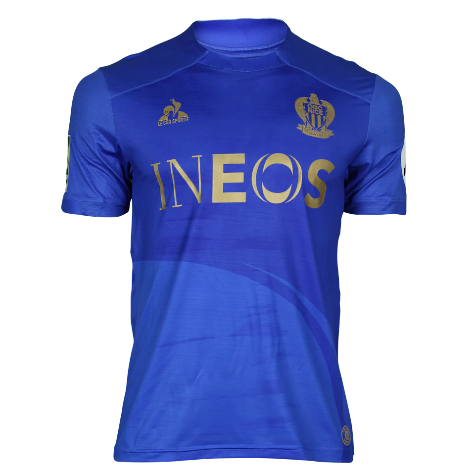 来自OGC Nice的Romain Perraud球衣