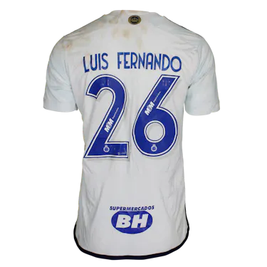 来自Cruzeiro的Luis Fernando Santos Oliveira球衣