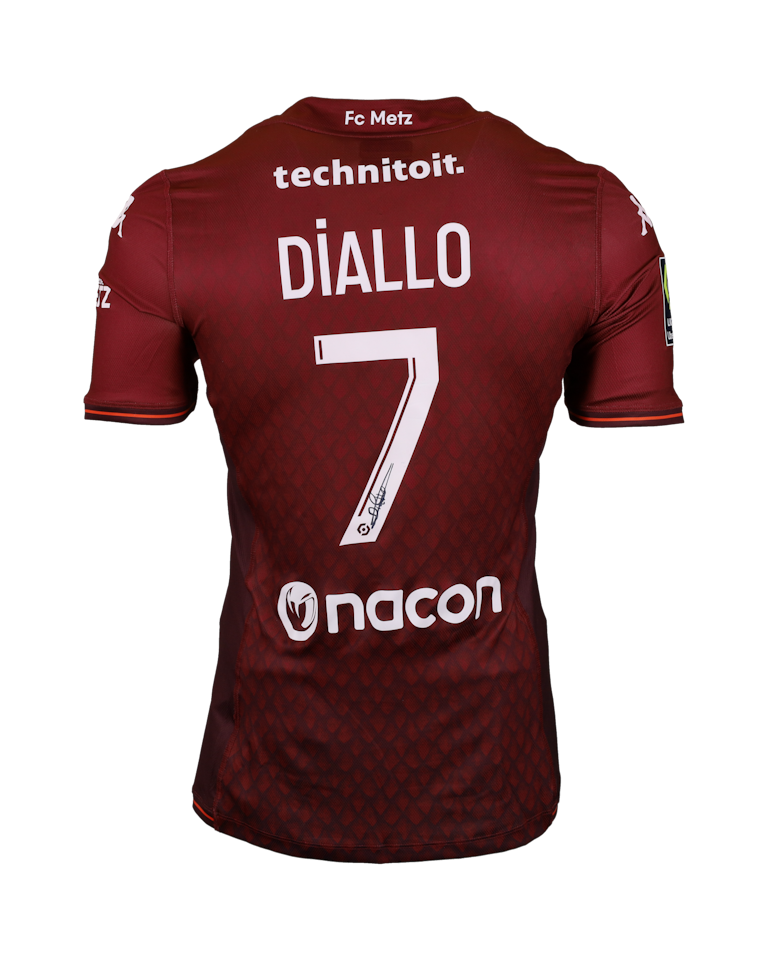 Pape Amadou Diallo  FC Metz jersey