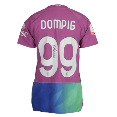 Chanté Dompig AC Milan Women jersey