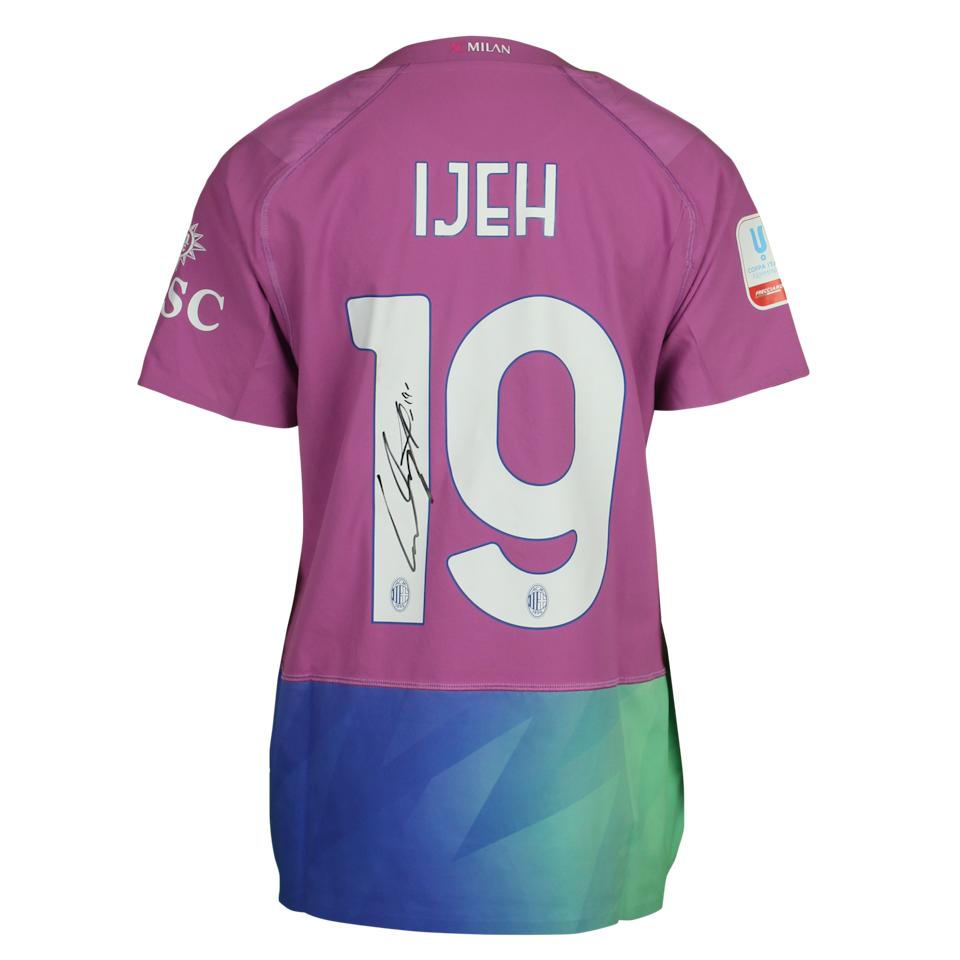 Evelyn Ijeh AC Milan Women shirt