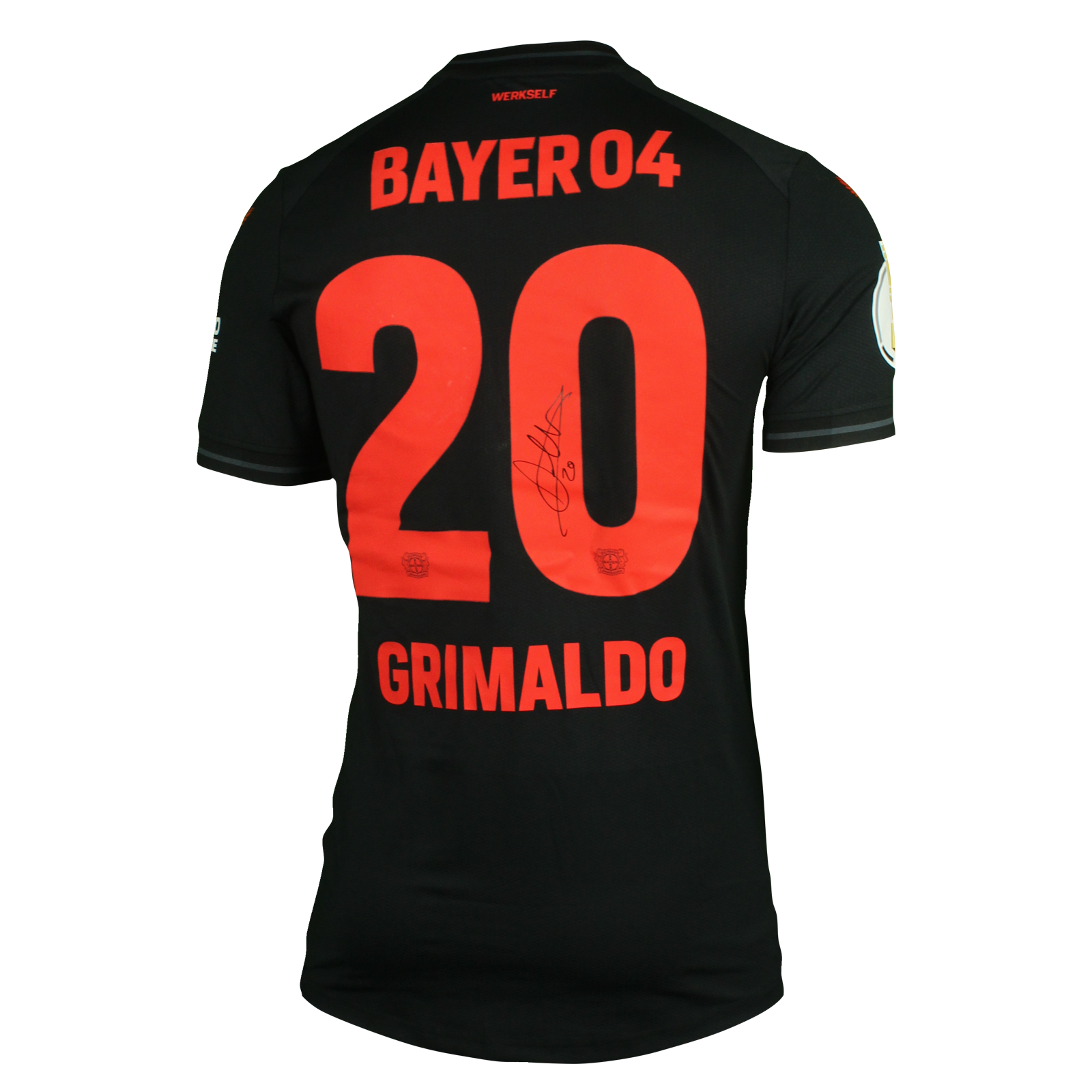 Castore Bayer 04 Grimaldo 20 ユニフォーム Alejandro Grimaldo | Bayer Leverkusen - VfB Stuttgart | MWS