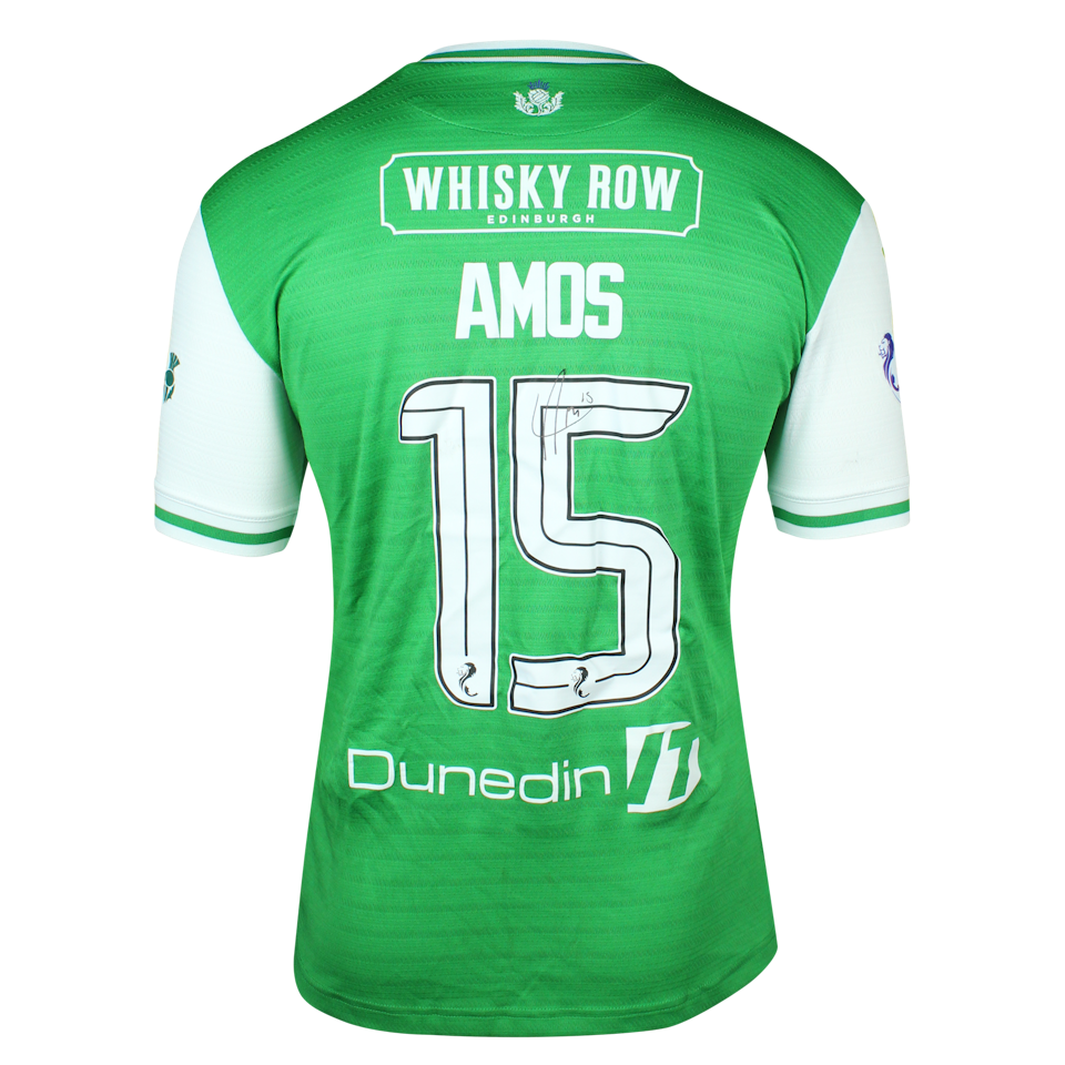Luke Amos Hibernian shirt
