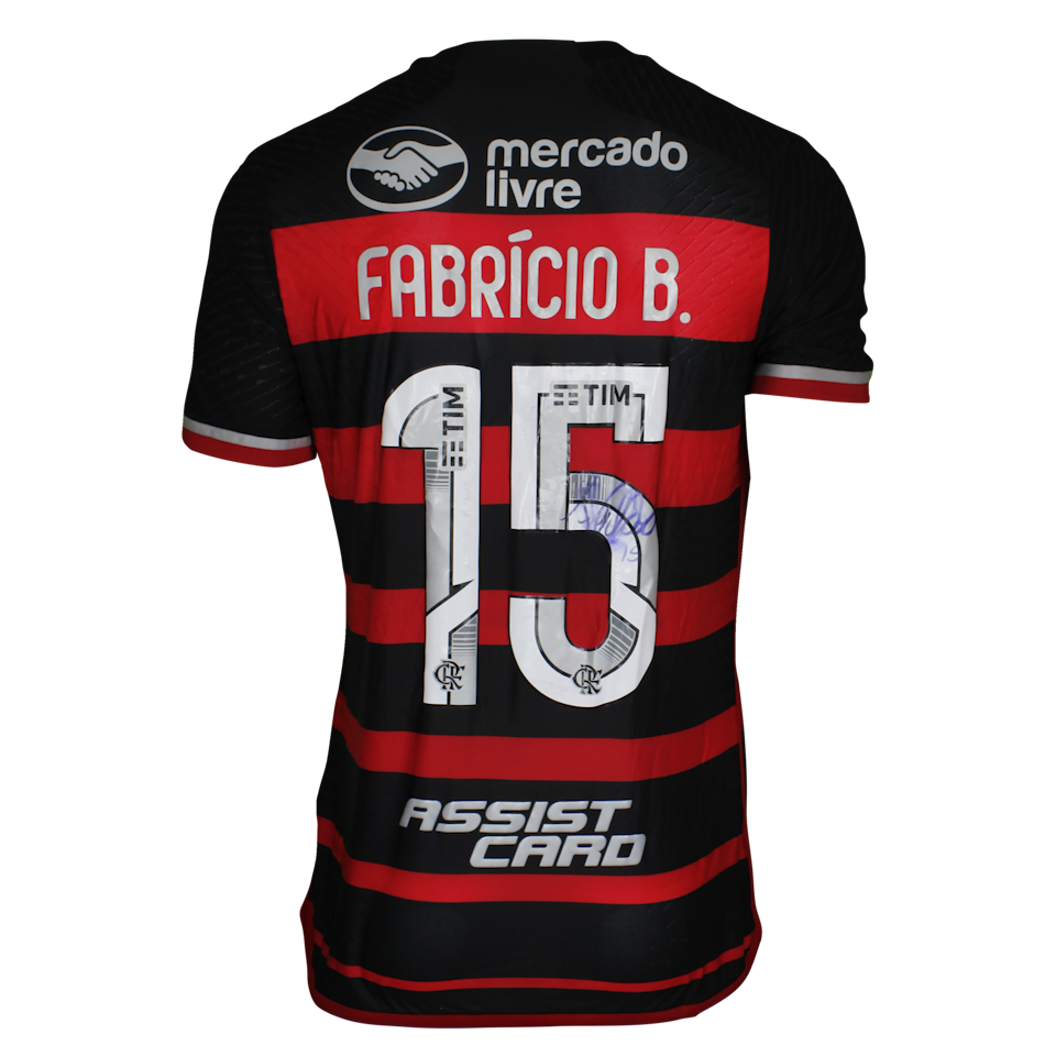Fabrício Bruno Soares de Faria Flamengo camisa.