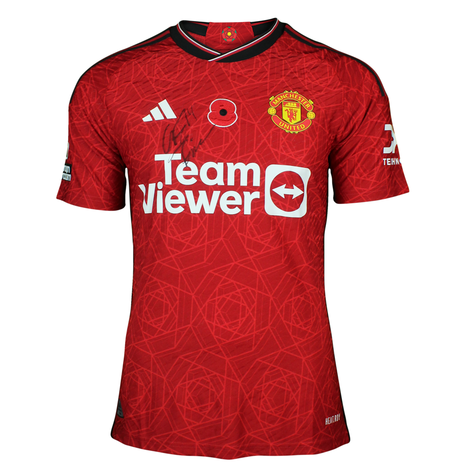 Christian Dannemann Eriksen Manchester United shirt