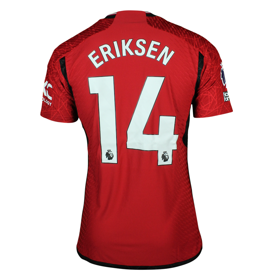 Christian Dannemann Eriksen Manchester United shirt