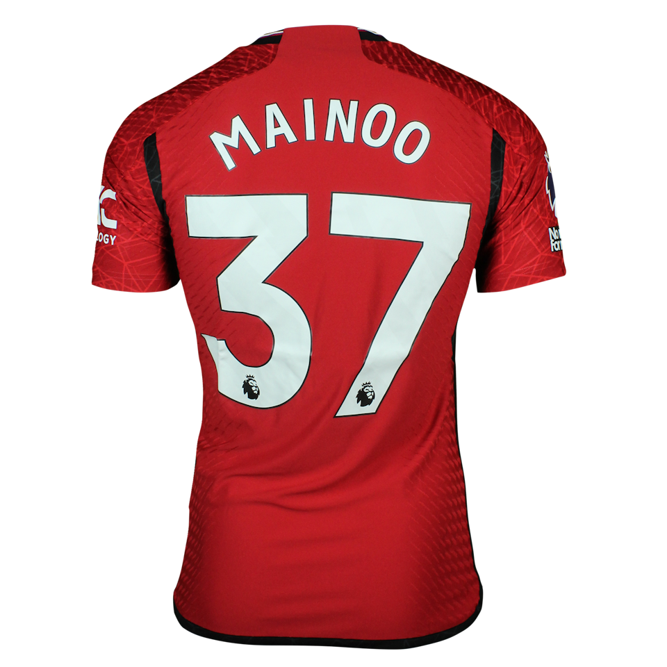 Kobbie Mainoo Manchester United jersey