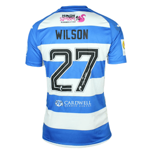 Iain Wilson Greenock Morton shirt