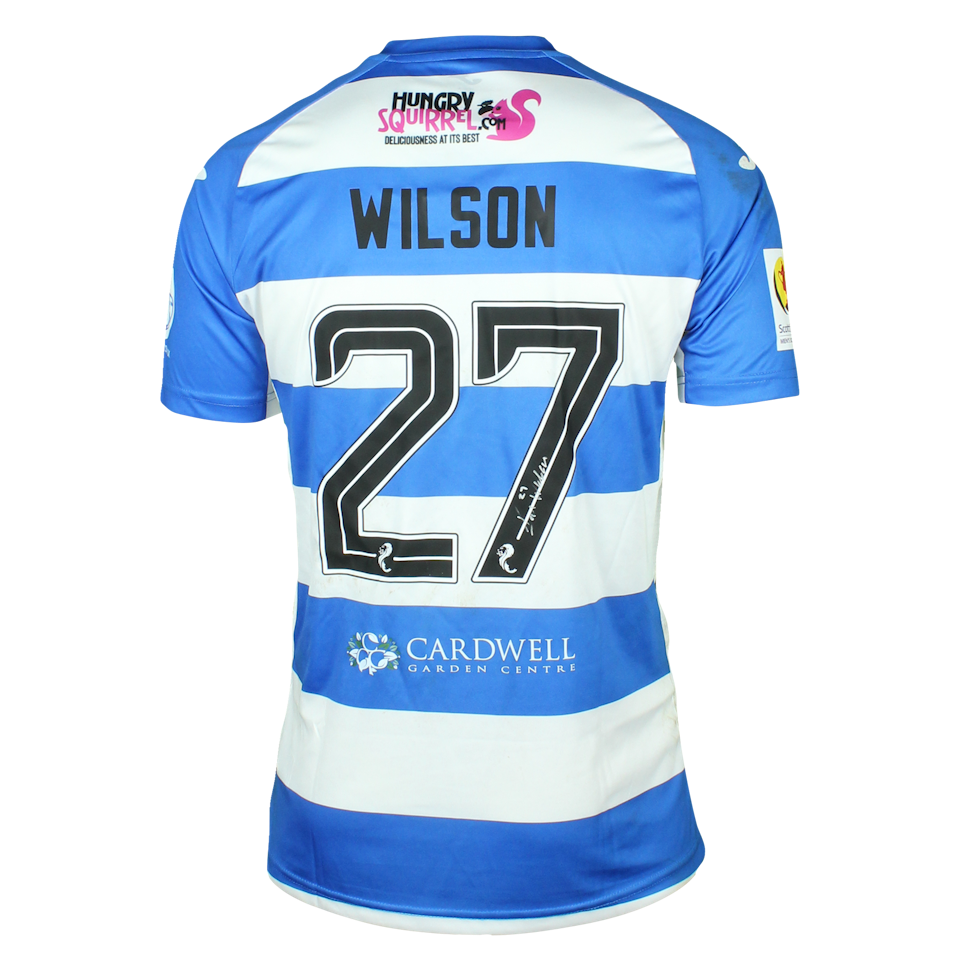 Iain Wilson Greenock Morton shirt