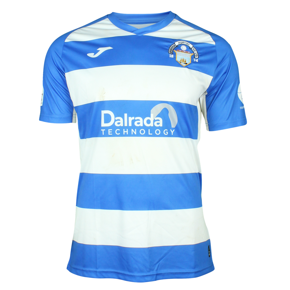 George Oakley Greenock Morton shirt