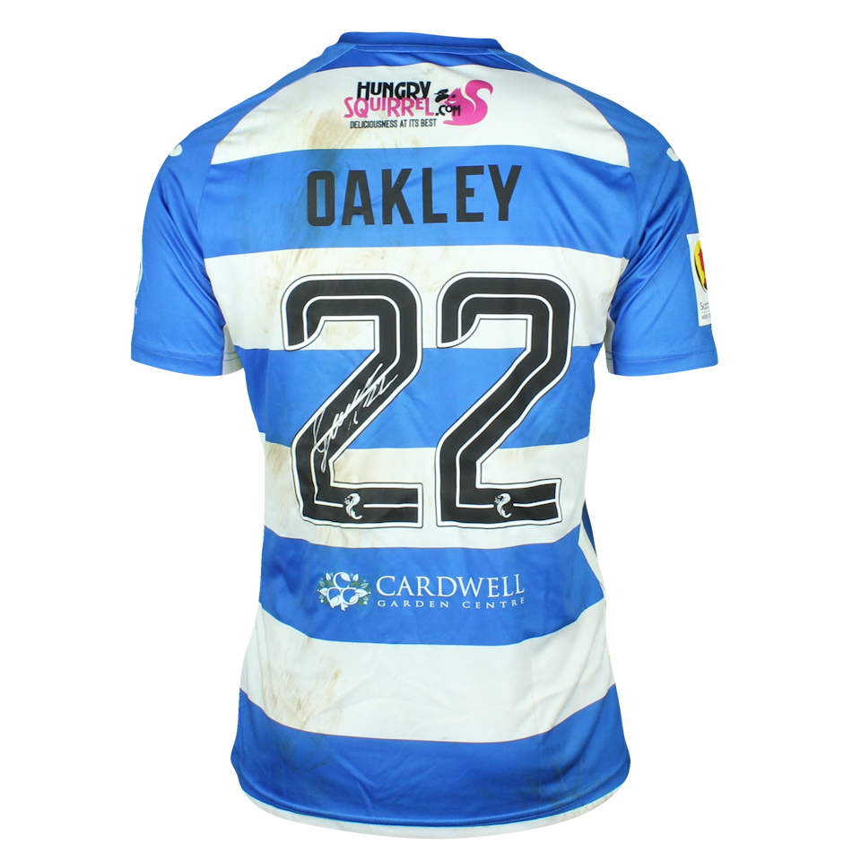 George Oakley Greenock Morton shirt