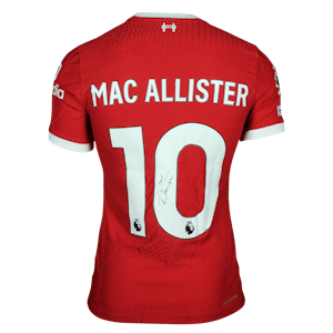 Alexis Mac Allister Liverpool shirt