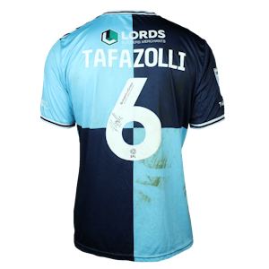 Ryan Tafazolli Wycombe Wanderers shirt
