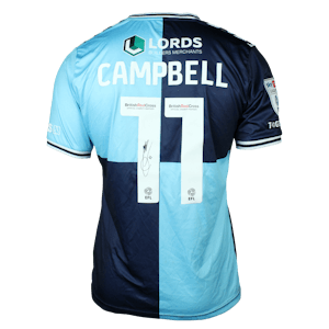 Chem Campbell Wycombe Wanderers camisa.