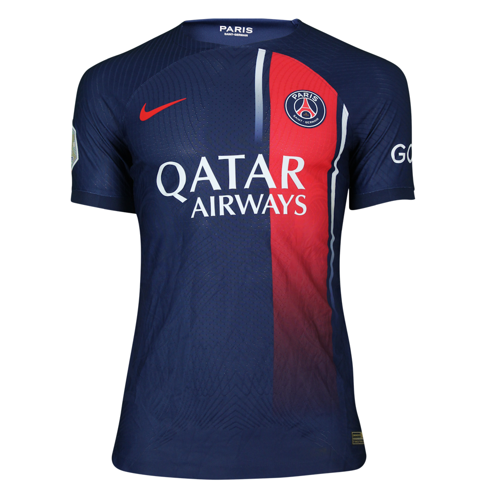 Bradley Barcola Paris Saint-Germain shirt