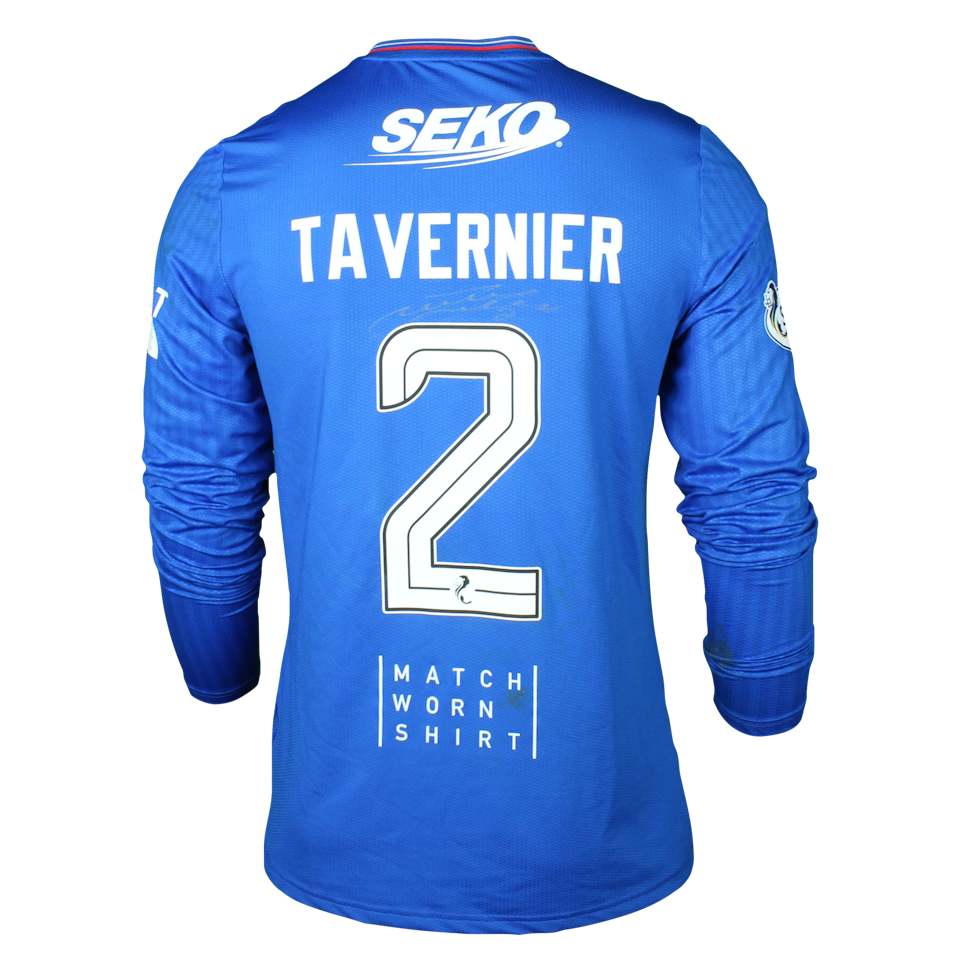 James Tavernier Rangers jersey