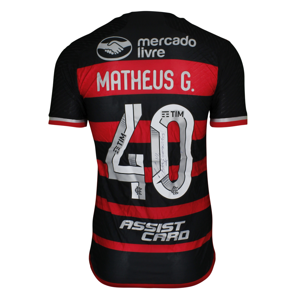 Matheus Gonçalves Flamengo shirt