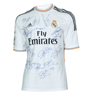 Cristiano Ronaldo - Squad Signed Shirt 13/14 La Liga