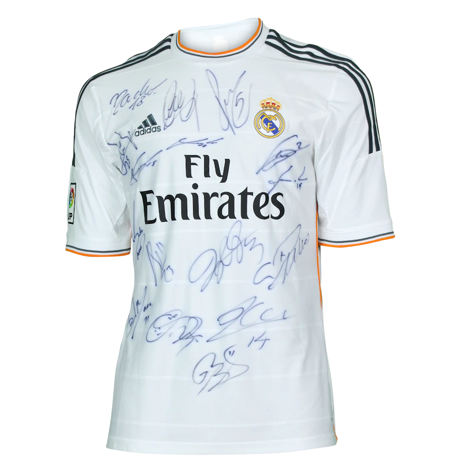 Cristiano Ronaldo - Squad Signed Shirt 13/14 La Liga